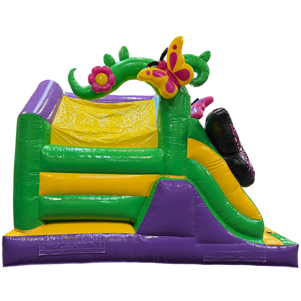 Combo Mini 3D Vlinder Springkasteel