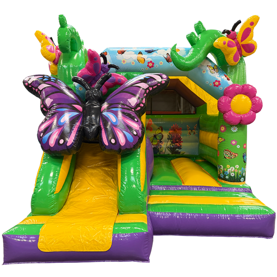 Combo Mini 3D Vlinder Springkasteel