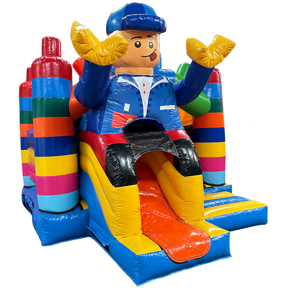 Close up Combo Mini 3D Colored Cubes