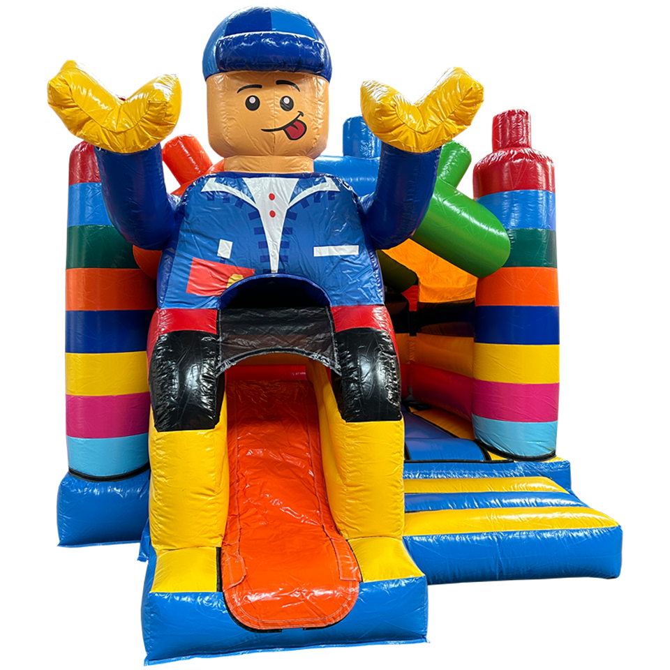 Combo Mini 3D Colored Blocks Inflatable