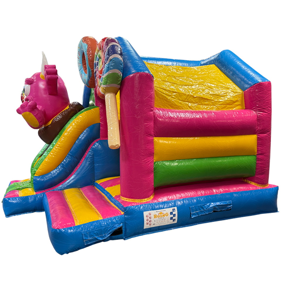 Combo Mini 3D Cookie Monster Springkasteel