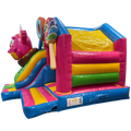 Combo Mini 3D Cookie Monster Springkasteel