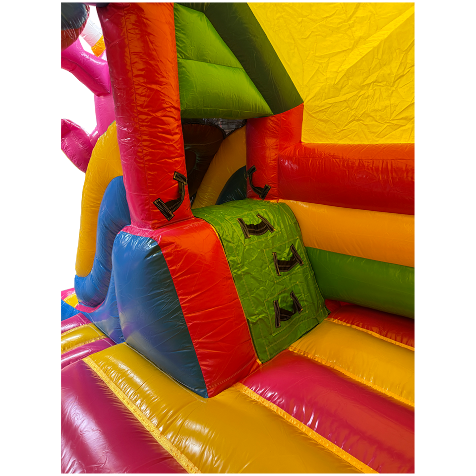 Combo Mini 3D Cookie Monster Springkasteel