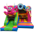 Combo Mini 3D Cookie Monster Springkasteel