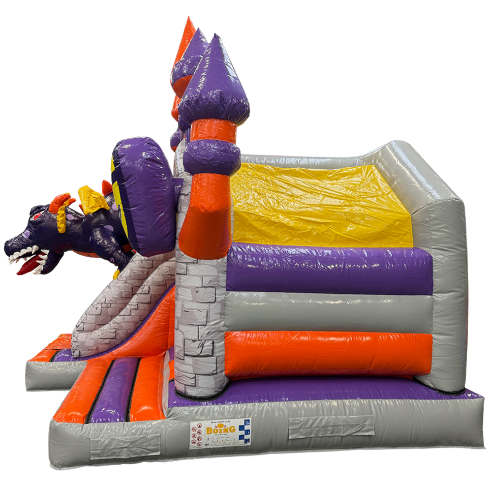 Combo Mini 3D Drakenkasteel Springkasteel