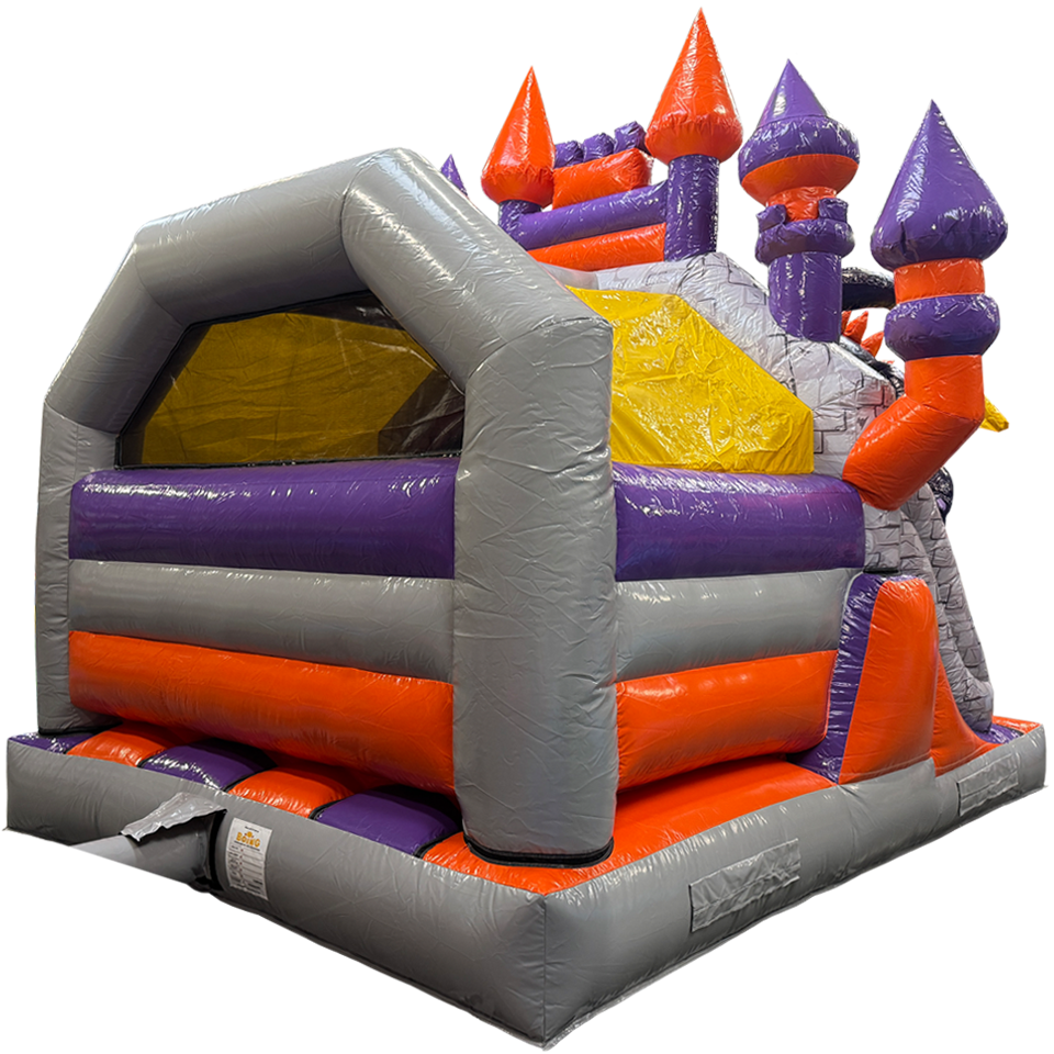 Combo Mini 3D Drakenkasteel Springkasteel