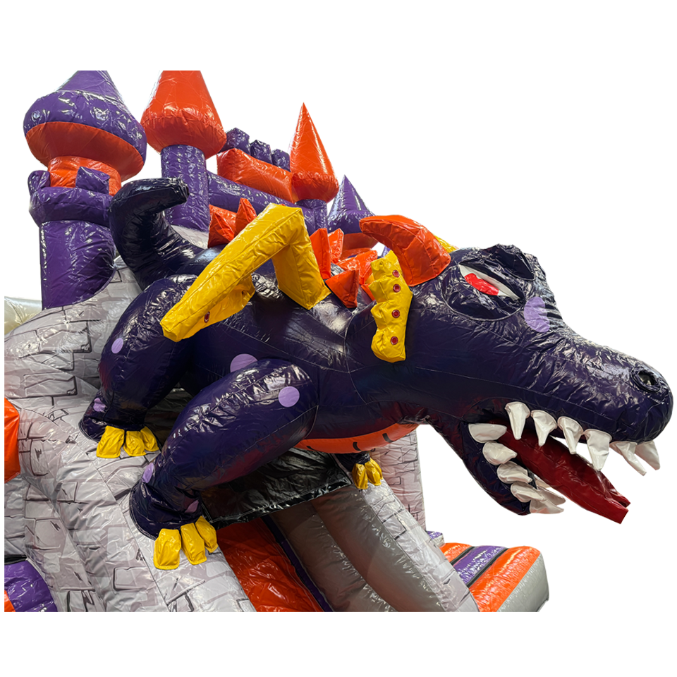 Combo Mini 3D Drakenkasteel Springkasteel