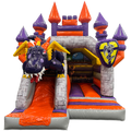 Combo Mini 3D Drakenkasteel Springkasteel
