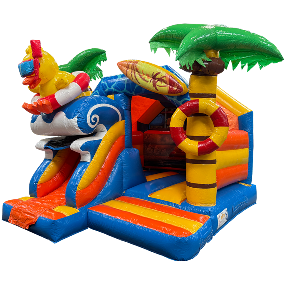 Combo Mini 3D Eend Springkasteel