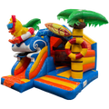 Combo Mini 3D Eend Springkasteel