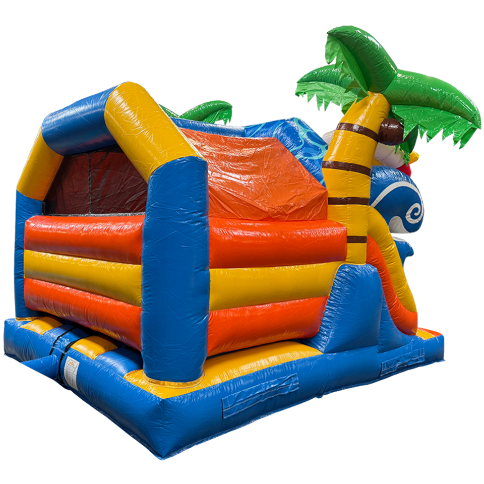 Combo Mini 3D Eend Springkasteel