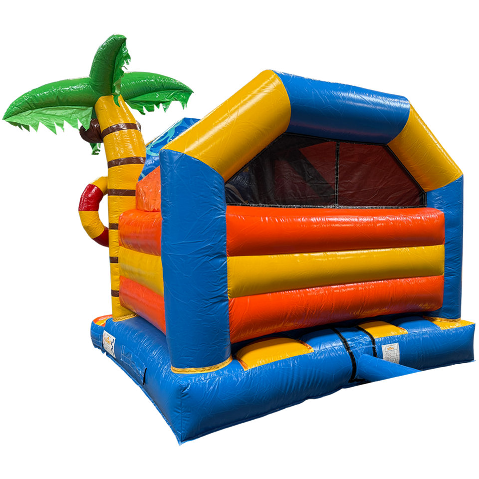 Combo Mini 3D Eend Springkasteel