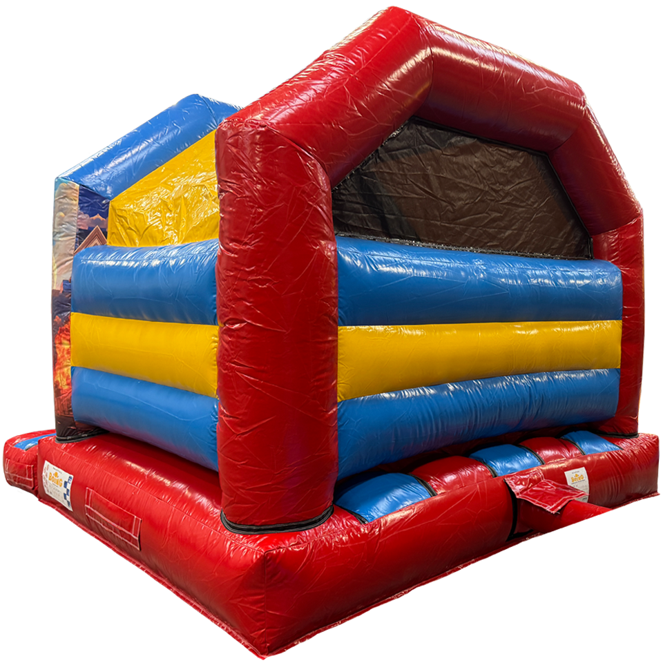 Combo Mini 3D Brandweerwagen Springkasteel