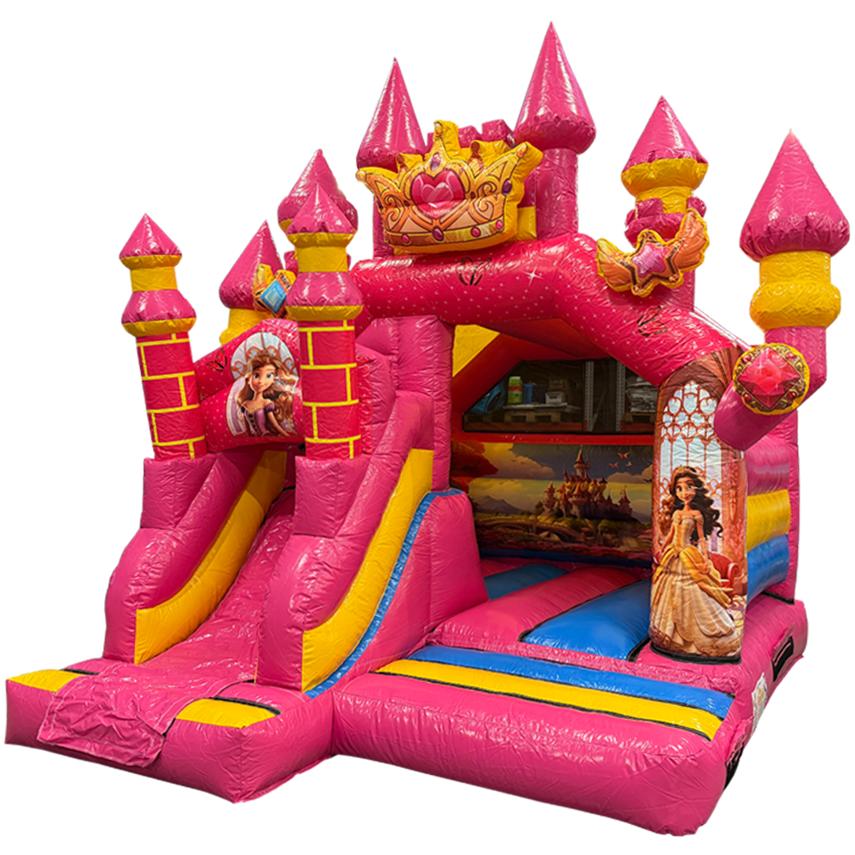 Combo Mini 3D Prinsessenkasteel Springkasteel