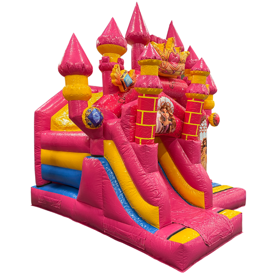 Combo Mini 3D Prinsessenkasteel Springkasteel