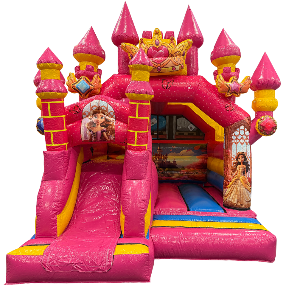 Combo Mini 3D Prinsessenkasteel Springkasteel