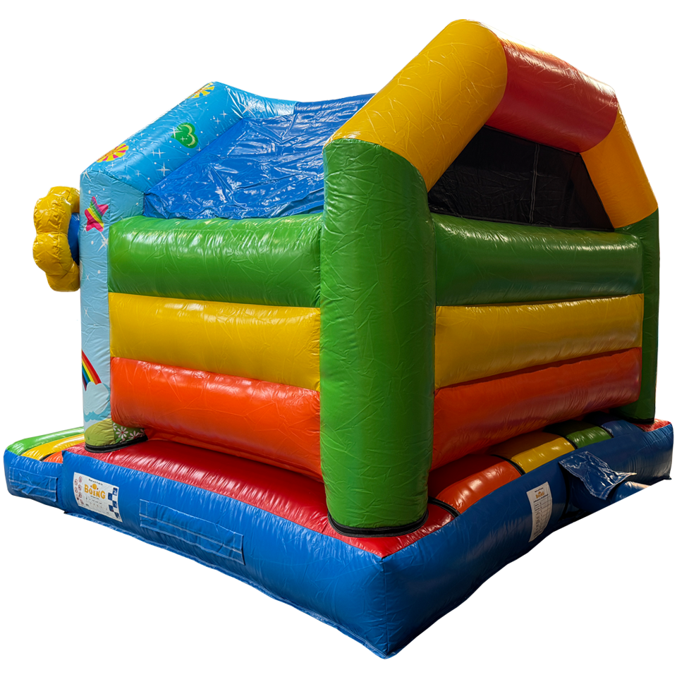 Combo Mini 3D arc-en-ciel Château Gonflable