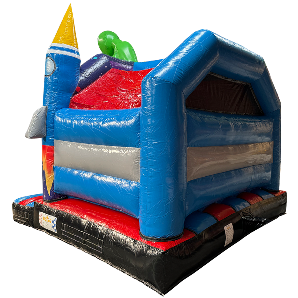 Combo Mini 3D Fusée spatiale Château Gonflable