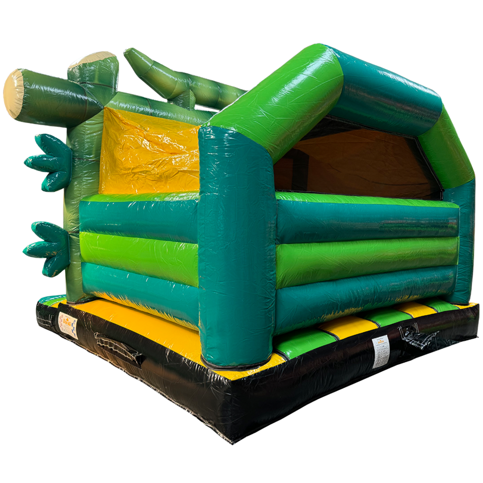 Combo Midi 3D Panda Château Gonflable avec obstacles