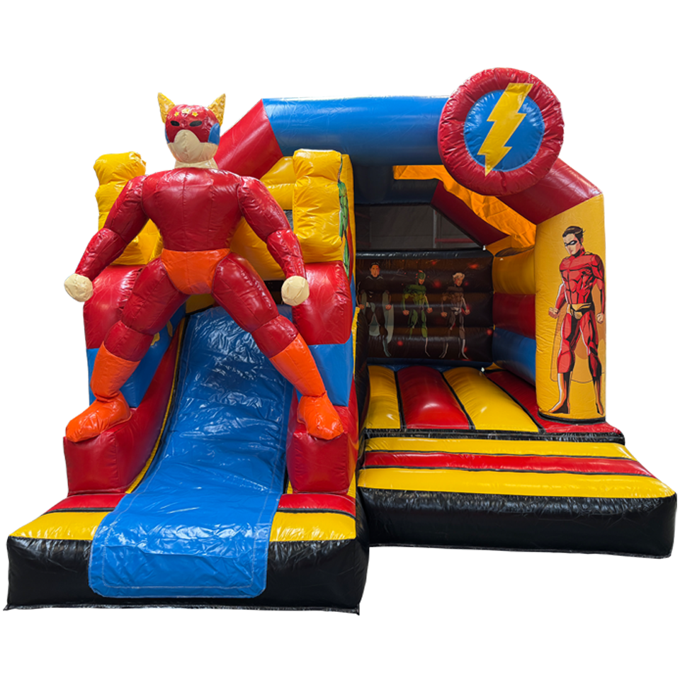 Combo Mini 3D Superhelden Springkasteel