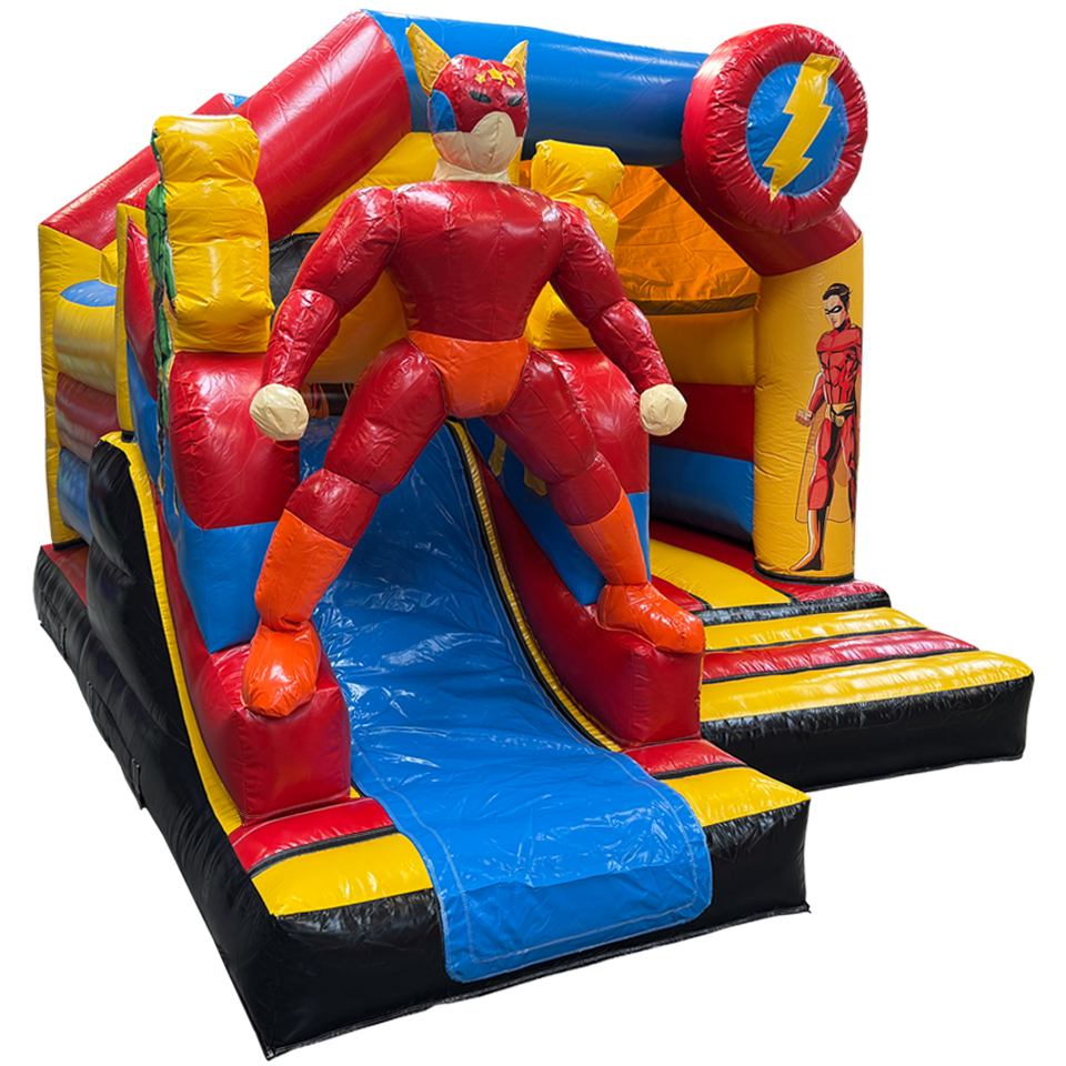 Combo Mini 3D Superhelden Springkasteel