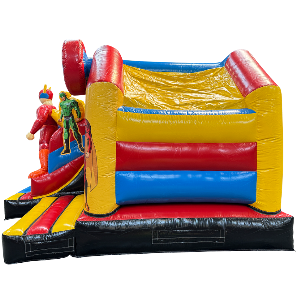 Combo Mini 3D Superhelden Springkasteel