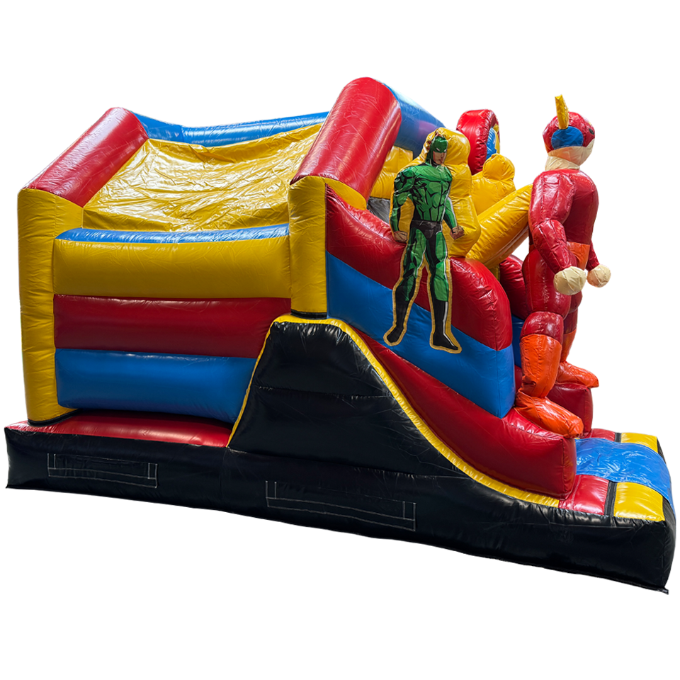 Combo Mini 3D Superhelden Springkasteel