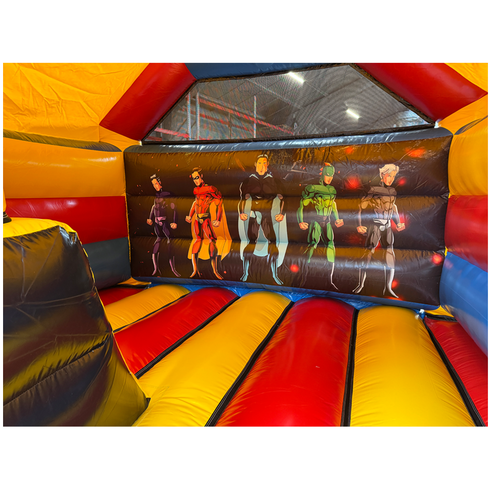 Combo Mini 3D Superhelden Springkasteel