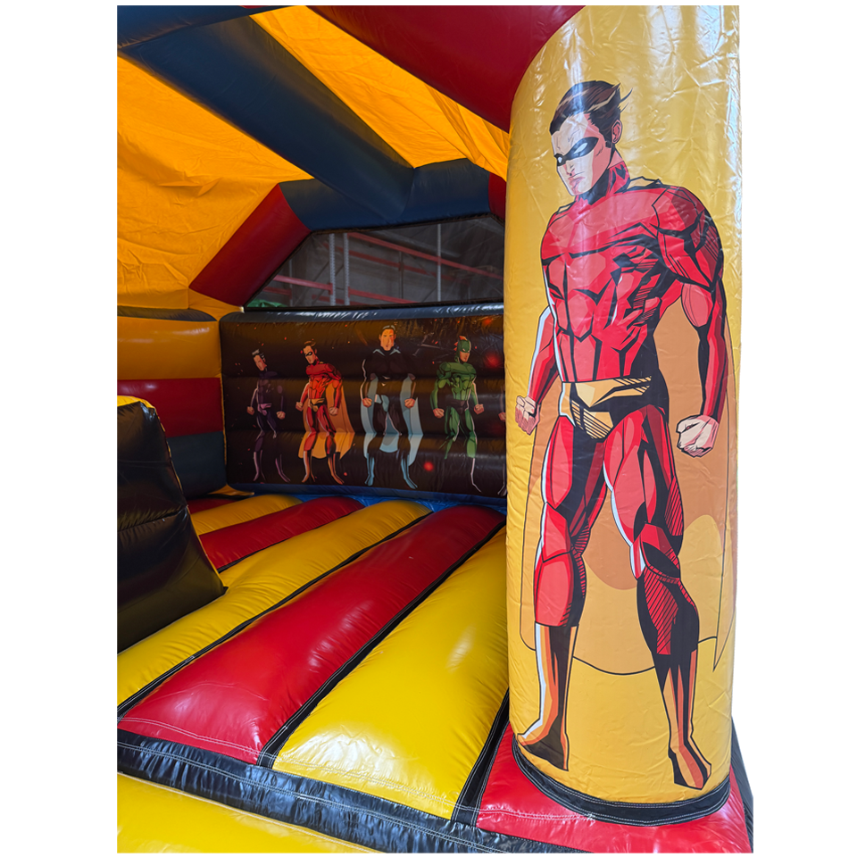 Combo Mini 3D Superhelden Springkasteel