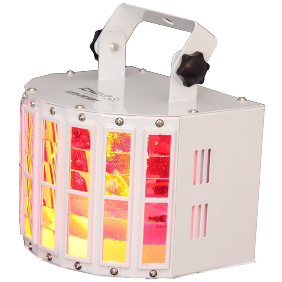 Ibiza Light LED Derby - 8-channel DMX LED derby light effect 2x 10W LED