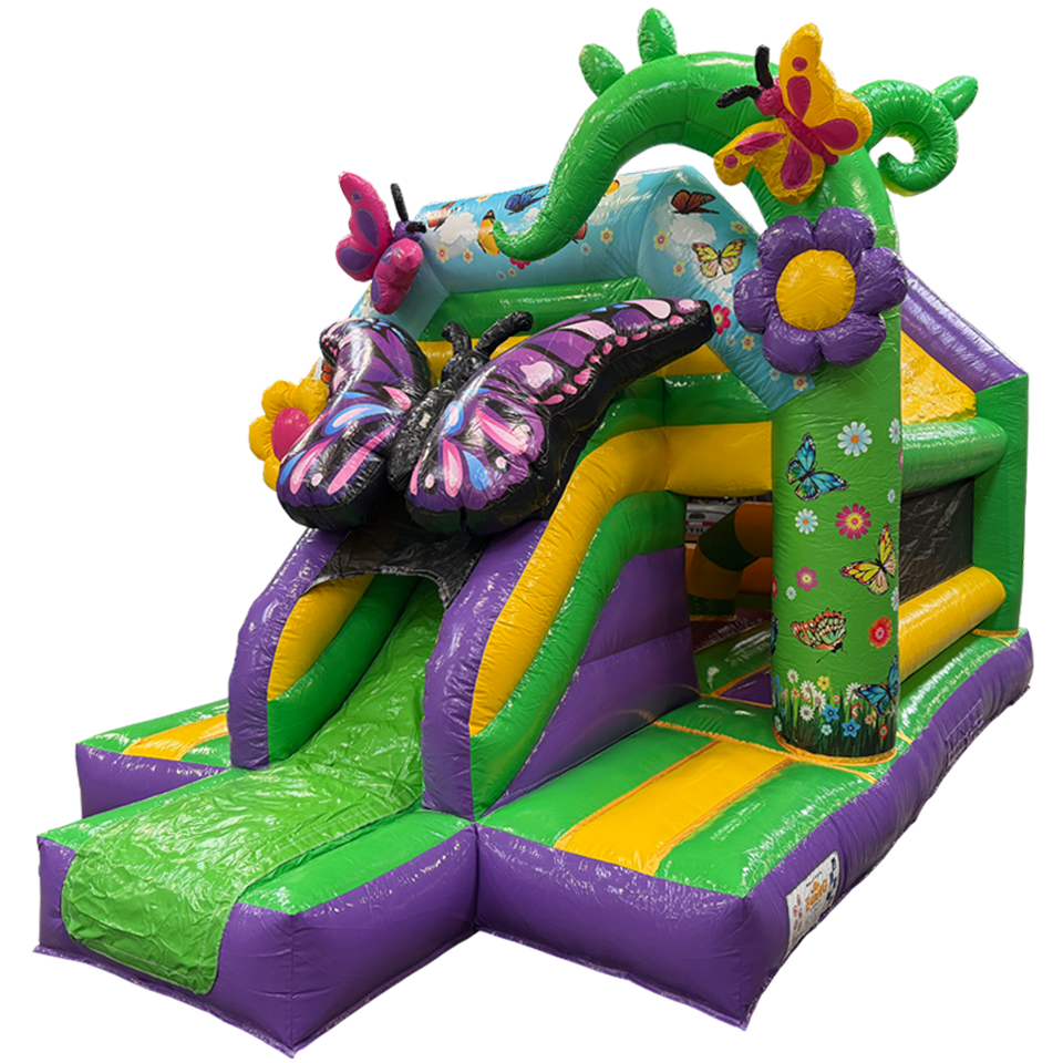 Fframe Midi Vlinder Springkasteel