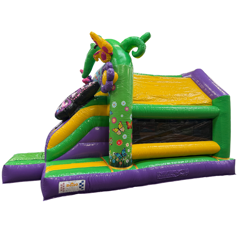 Fframe Midi Vlinder Springkasteel