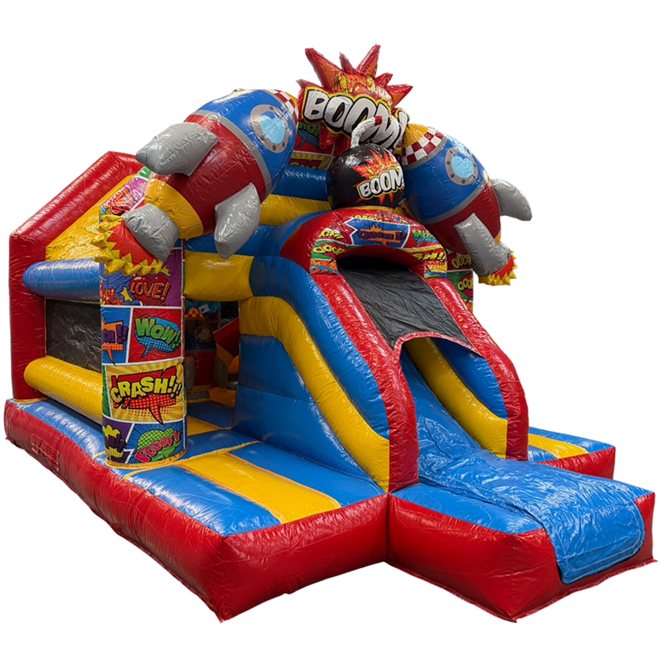 Fframe Midi Comic Springkasteel