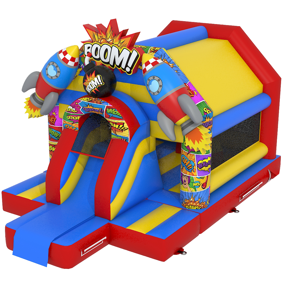 Fframe Midi Comic Springkasteel