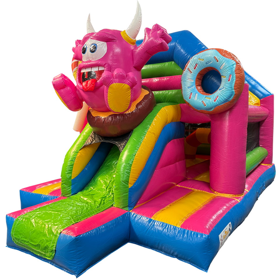 Fframe Midi Cookie Monster Springkasteel