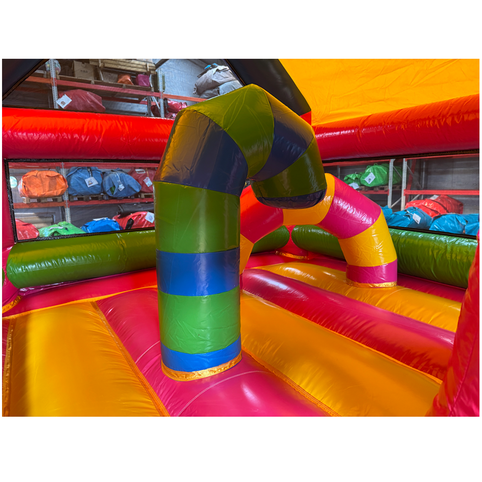 Fframe Midi Cookie Monster Springkasteel