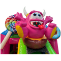 Fframe Midi Cookie Monster Springkasteel