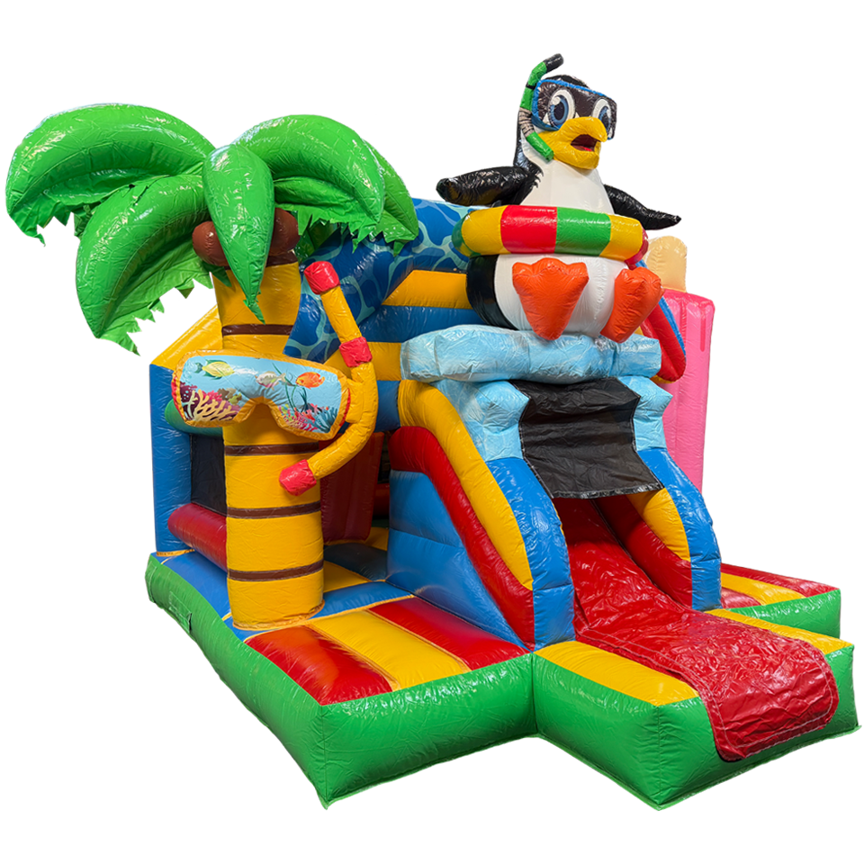 Fframe Midi Crazy Pinguin Springkasteel