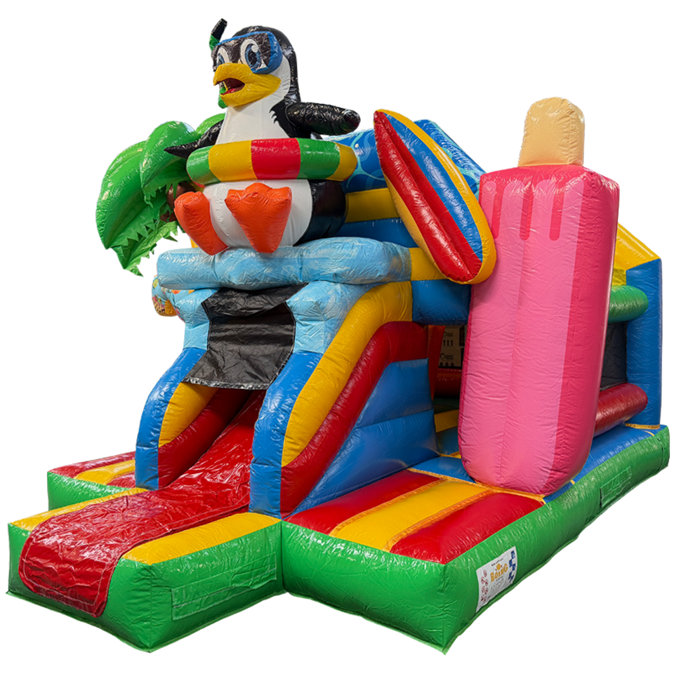 Fframe Midi Crazy Pinguin Springkasteel