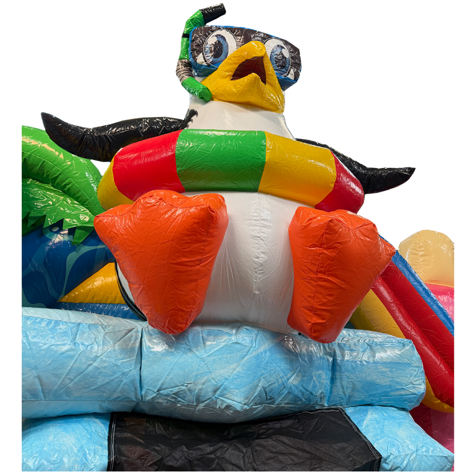 Fframe Midi Crazy Pinguin Springkasteel