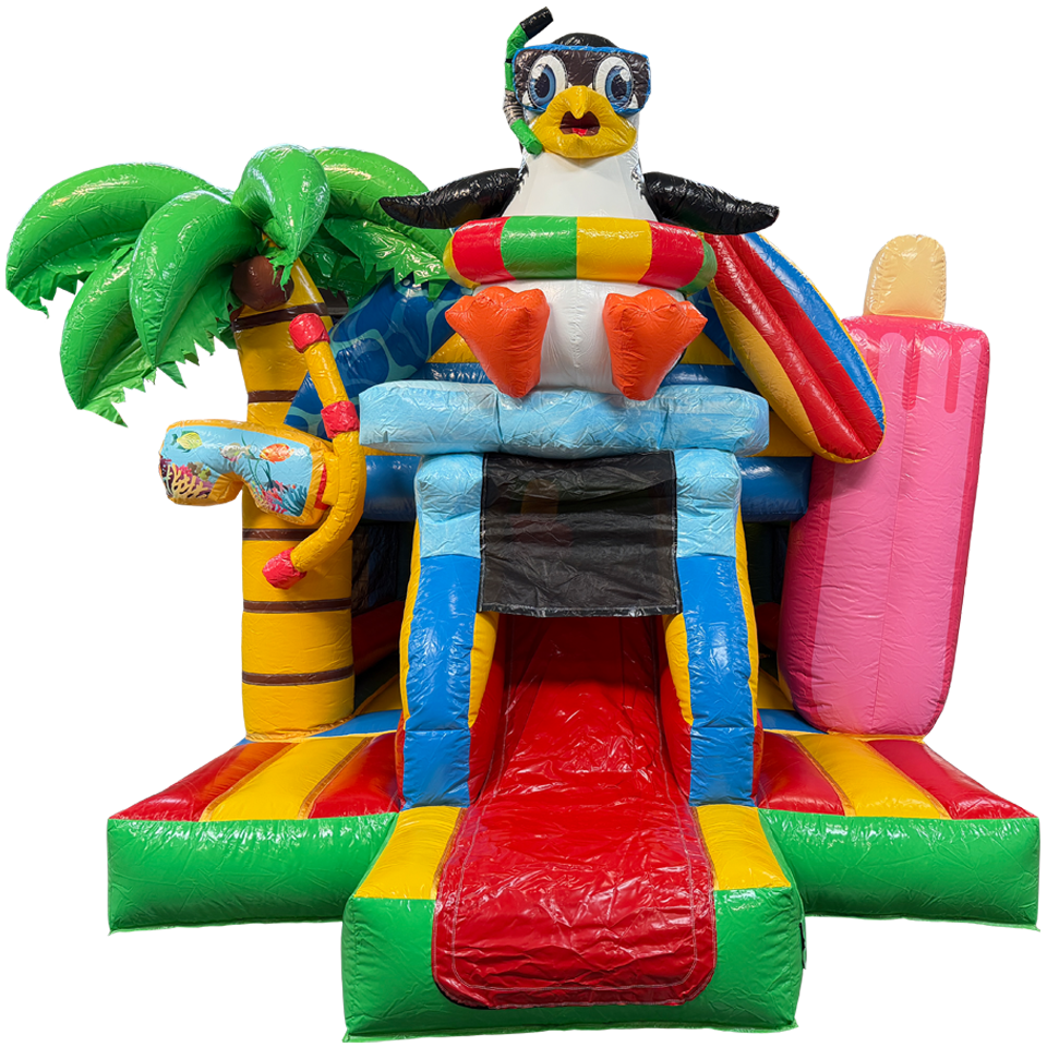 Fframe Midi Crazy Pinguin Springkasteel