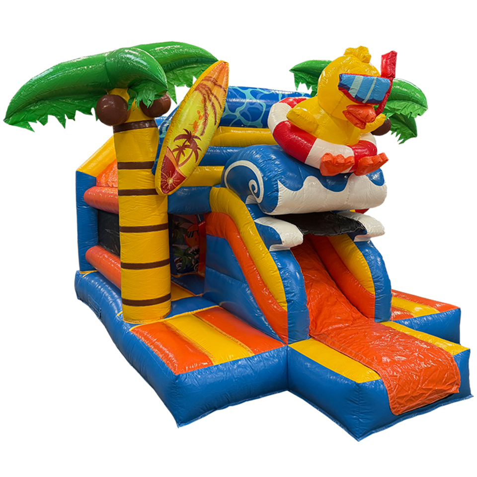 Fframe Midi Eend Springkasteel