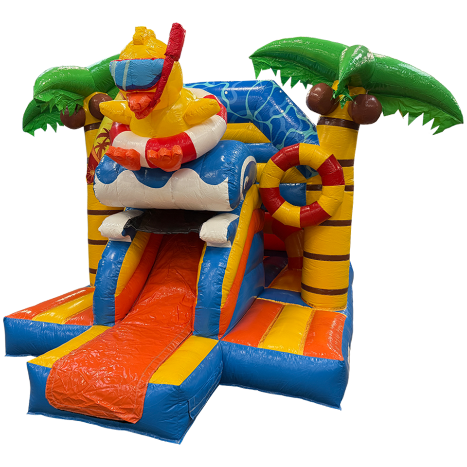 Fframe Midi Eend Springkasteel