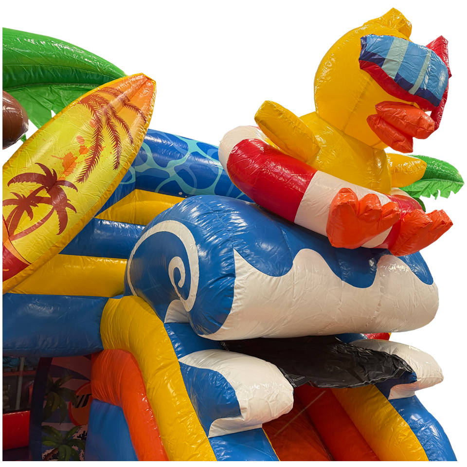 Fframe Midi Eend Springkasteel