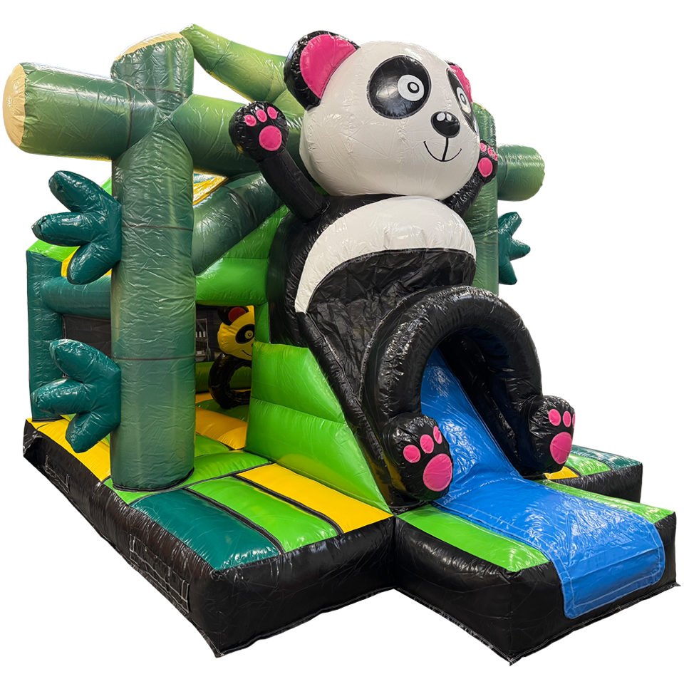 Fframe Midi Panda Springkasteel 1