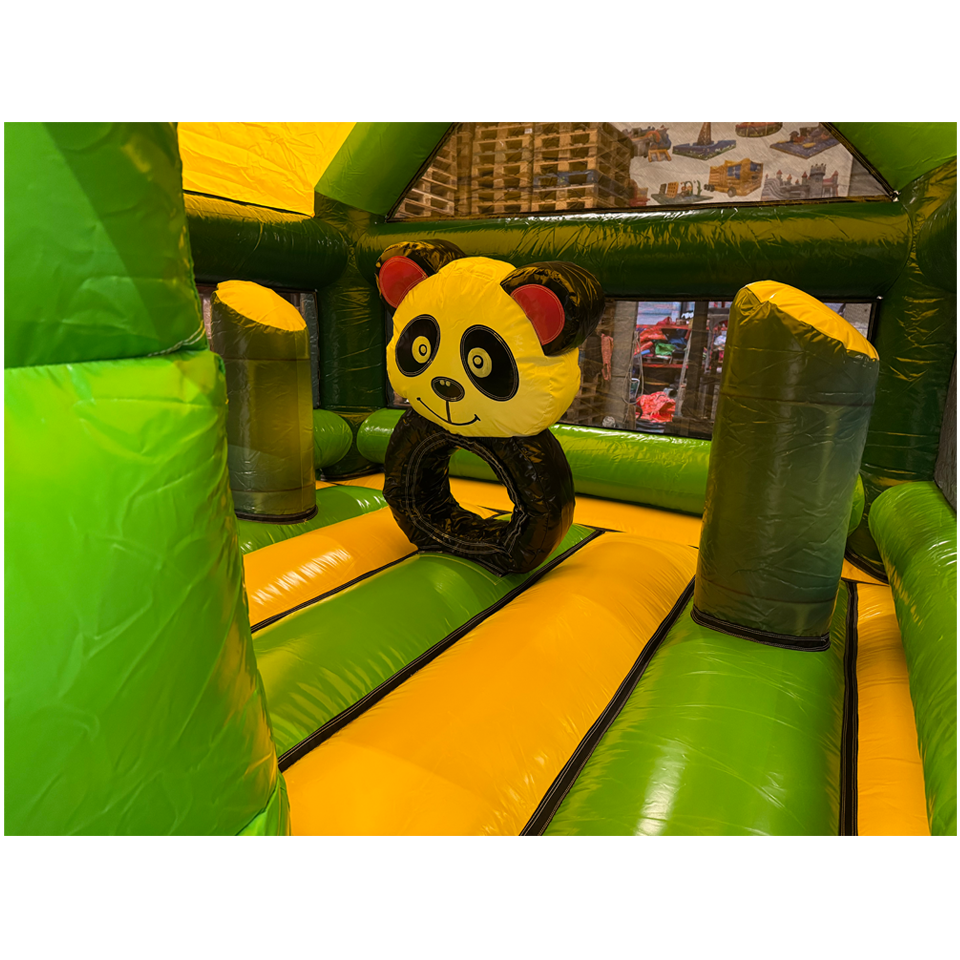 Fframe Midi Panda Beer Springkasteel