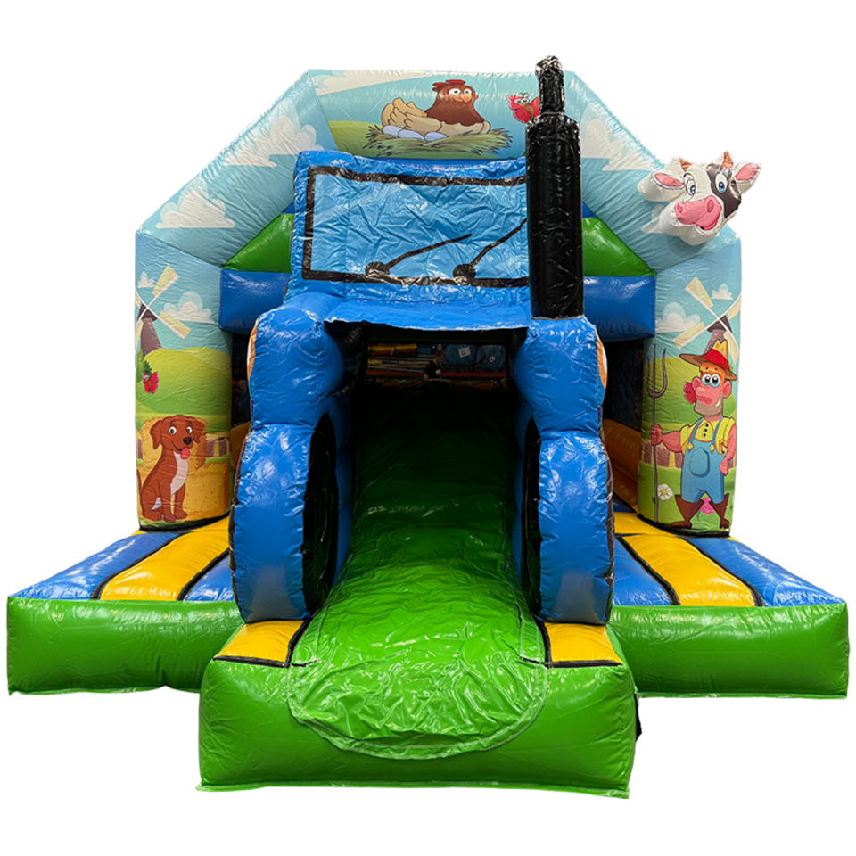 Château gonflable Fframe Midi Tractor