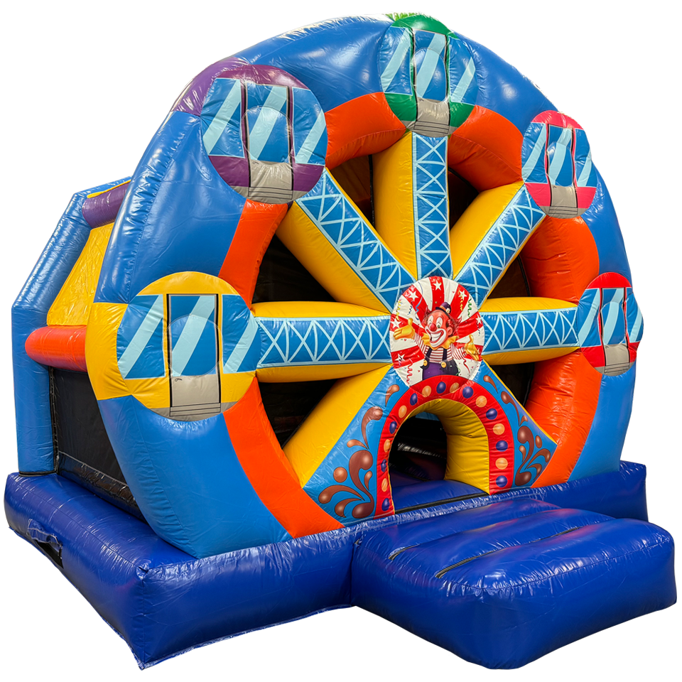 Front Play Midi Reuzenrad Springkasteel 