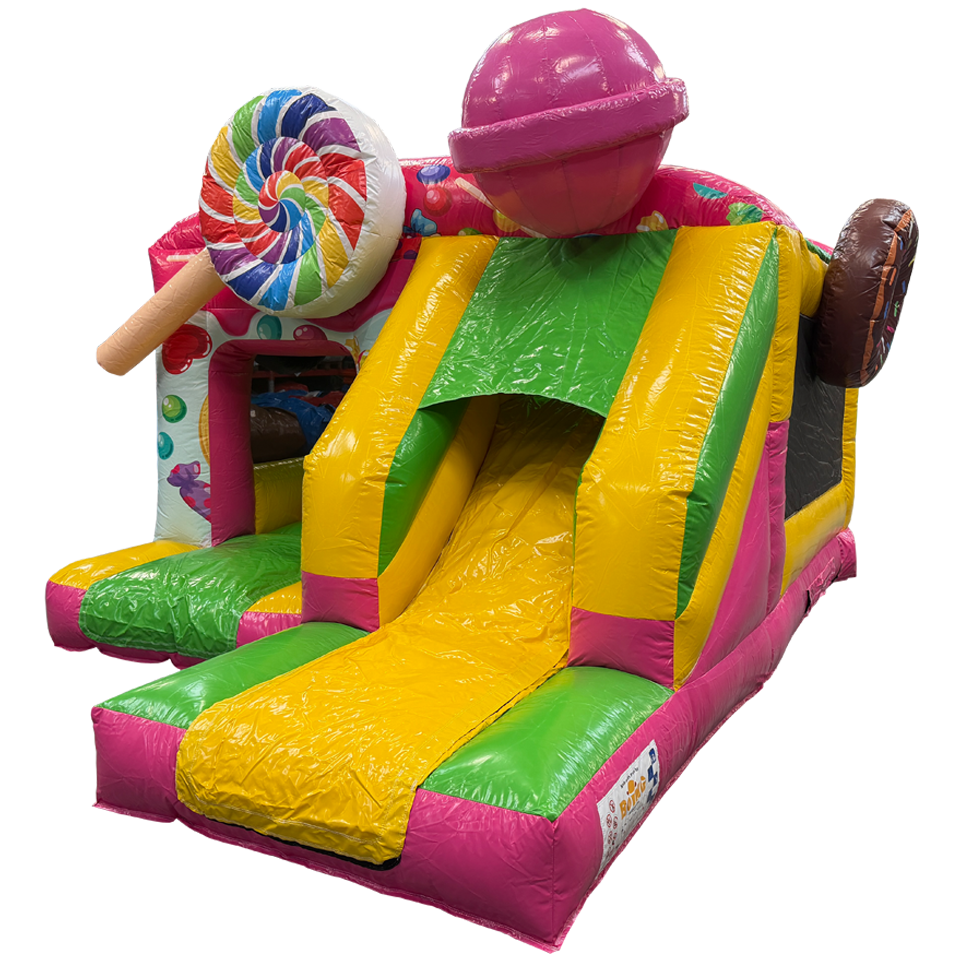 Funbox Midi Snoepjes Springkasteel