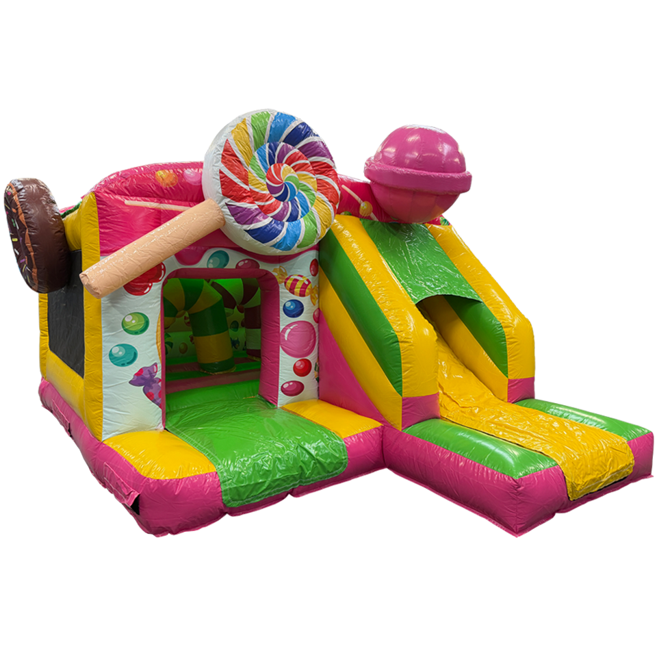 Funbox Midi Snoepjes Springkasteel
